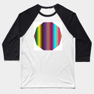 Ten Sides Polygon Baseball T-Shirt